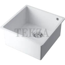 Omoikiri Bosen 44-U Кухонная мойка Tetogranit прямоугольная 44-U-WH 4993598 белый