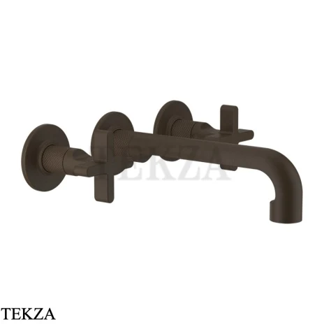 Gessi INCISO+ Смеситель для раковины на три отверстия, внешняя часть 58190-845, Dark Bronze