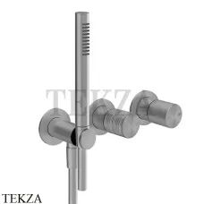 Gessi Habito TRAME Смеситель для душа, внешняя часть 70338-149, Finox Brushed Nickel