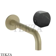 Fantini AF/21 Смеситель для раковины, прогрессивный, внешняя часть 27P6A713BCY, Matt British Gold PVD