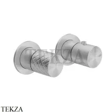 Gessi Habito INTRECCIO Термостат для душа на 2 потока, внешняя часть 70134-031, хром глянец
