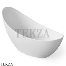 Dea Design Elegant Ванна отдельностоящая овальная 186x78 Solid Surface DD8621 1860 18, White №18