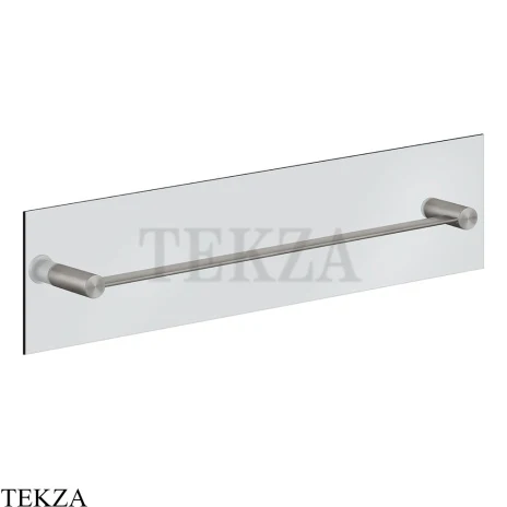 Gessi 316 ACCESSORIES Полотенцедержатель для крепления на стекло, 60 см 54925-239, Steel Brushed