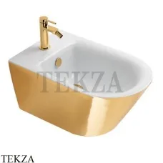 Catalano Gold&Silver Zero Биде подвесное 1BS55NRBO, Золото на белом