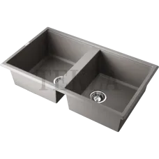 Omoikiri Tedori 86-2 Кухонная мойка Tetogranit две большие чаши 4993572 leningrad grey