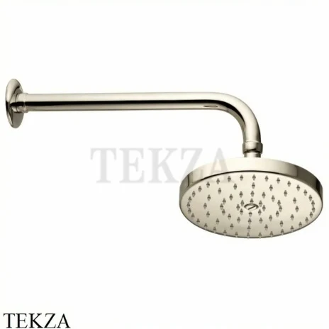 Nicolazzi Tondo 20 Верхняя душевая лейка с кронштейном 5704NL20, Nickel глянец