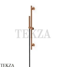 Zucchetti Helm Штанга с ручным душем Z95217.XP91, Brushed Copper PVD