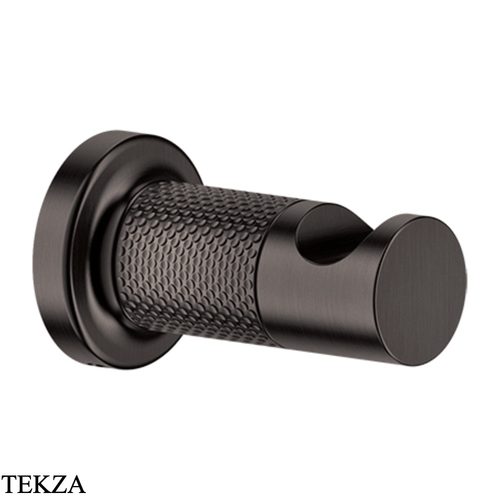 Gessi INCISO accessories Крючок для халата и полотенца 58521-707, Black Metal Brushed PVD