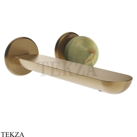 Gessi Perle Смеситель для раковины, внешняя часть 74588-726, бронза Brushed