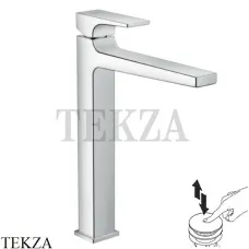 Hansgrohe Metropol Смеситель для раковины 260, с донным клапаном Push-Open 32512000, хром глянец