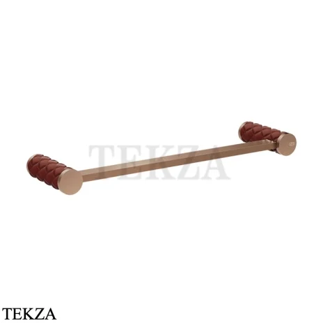 Gessi Pelle Tresse Держатель для полотенца 30 см 78697-445, Red Cherry/ Copper Br. PVD