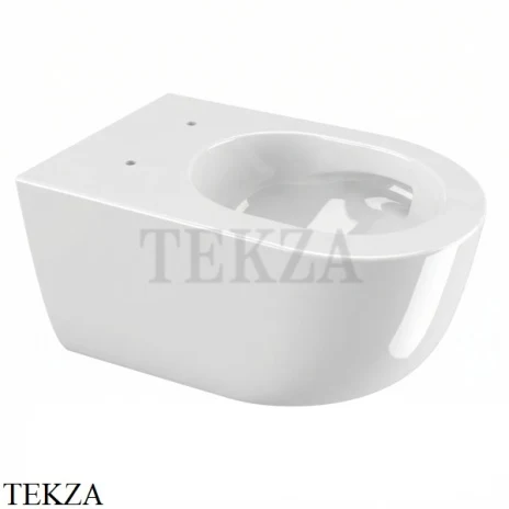 Hatria FUTURA Унитаз подвесной, чаша без ободка, слив торнадо Y9BA01, белый глянец