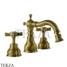 Migliore Princeton Смеситель для биде с донным клапаном 19342, бронза classic