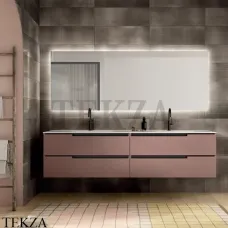 Oasis PROFILO Модульная мебель для ванной комнаты 1 с двойной раковиной