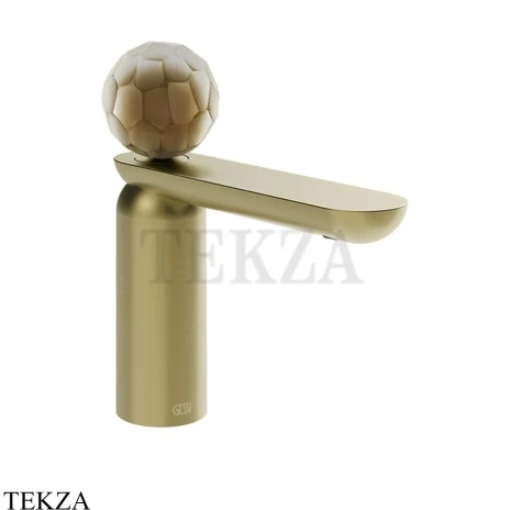 Gessi Perle Смеситель для раковины, с донным клапаном 74451-727, шампань Brushed
