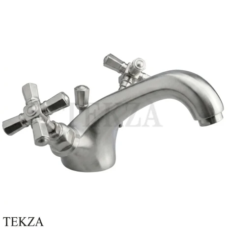 Nicolazzi TEIDE FOUR Смеситель для раковины, с донным клапаном 1932CB45, хром Brushed