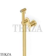 Zucchetti Гигиенический душ WC/BIDET с отдельным смесителем ZHE417.XP41, brushed gold PVD