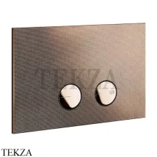 Gessi DIAMANTATO Клавиша смыва для инсталляции Geberit Sigma 8 и Sigma 12, 54681-030, Copper глянец