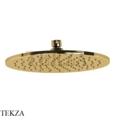 FIMA Carlo Frattini WELLNESS Верхняя круглая лейка для кронштейна 25 см F2621/2OS, Brushed gold
