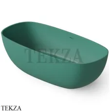 Dea Design Modern Ванна отдельностоящая скругленная 180x85 Solid Surface DD8666 1800 10, Green №10