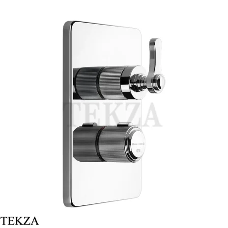 Gessi VENTI20 Термостат для душа, 3 потока, внешняя часть 65137-031, хром глянец