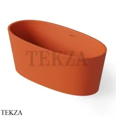 Dea Design Nature Ванна отдельностоящая овальная 160x75 Solid Surface DD8617 1600 7, Orange №7