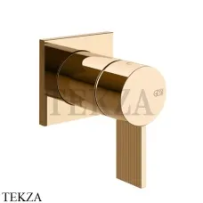 Gessi Inverso RIGATO Смеситель для душа, внешняя часть 73519-735, Warm Bronze