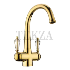 Omoikiri Okinawa Смеситель для кухни 4994016 золото глянец