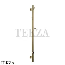 Boheme OAK Полотенцесушитель-радиатор электрический 50 мм 724-50-MG, латунь matt gold