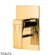 FIMA Carlo Frattini Zeta Смеситель для душа, 2 потребителя F3969X2OR, золото глянец FIMA Carlo Frattini Zeta Смеситель для душа, 2 потребителя F3969X2OR, золото глянец