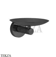 Boheme Uno Мыльница настенная круглая Uno 10973-SGM Shine Gun Metall