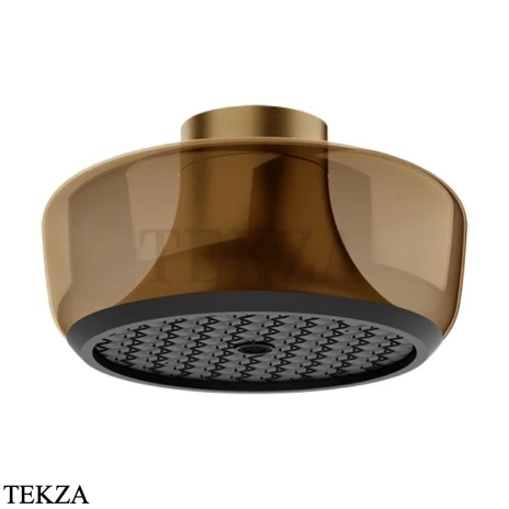 Gessi Haute Culture Shower Потолочная душевая лейка со светодиодной подсветкой 57402-726, бронза Brushed