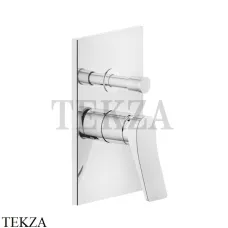 Gessi RILIEVO Смеситель для душа на 2 потока, внешняя часть 59079-031, хром глянец Gessi RILIEVO Смеситель для душа на 2 потока, внешняя часть 59079-031, хром глянец