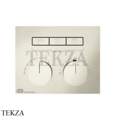 Gessi HI-FI Термостатический смеситель на 3 потока, внешняя часть 63006-720, Nickel PVD