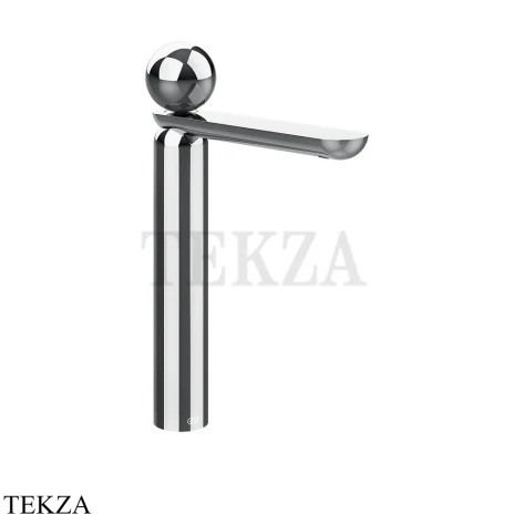 Gessi Perle Смеситель для раковины высокий, без гарнитура 74004-031, хром глянец