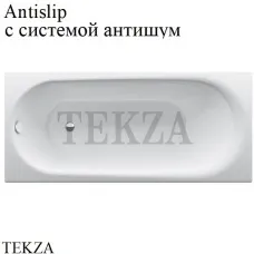 BETTE BetteComodo Ванна , сталь 1253-000 AS, антишум, антислип Sense, белый глянец