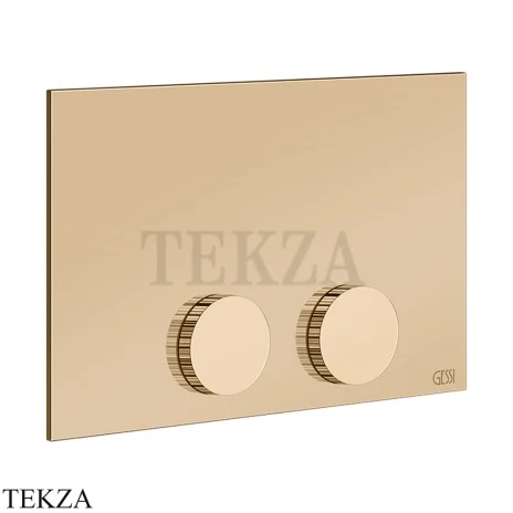 Gessi INGRANAGGIO Клавиша смыва для инсталляции TECE, TeceProfil, TeceBox 54641-735, бронза глянец