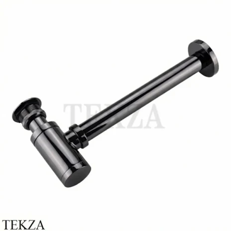 Boheme Сифон для раковины дизайнерский 609-SGM, shine gun metal