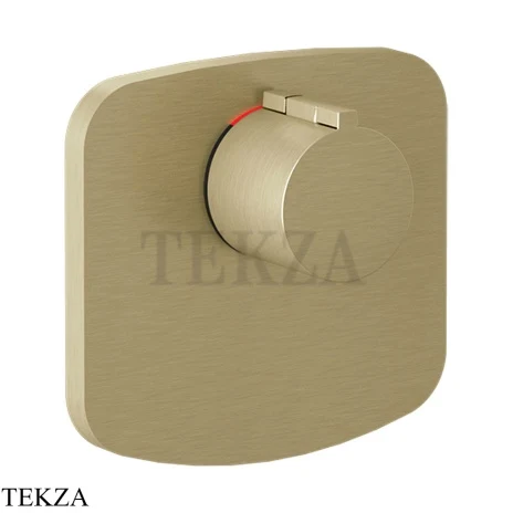 Gessi Ingranaggio-Anello Термостатический смеситель, внешняя часть 43256-727, Brushed Brass PVD