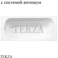 BETTE BETTEFORM Встраиваемая прямоугольная ванна, сталь, антислип 2945-000 AD, белый глянец