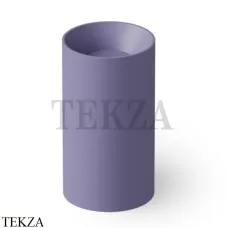 Dea Design Pedestal Basin Раковина напольная круглая Solid Surface DD2011 495 14, Lilac №14