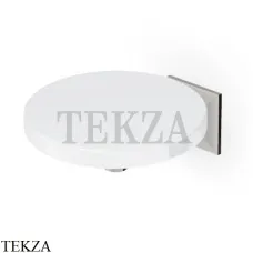 Zucchetti Bellagio Мыльница настенная, керамика белая ZAC510.C8, nickel глянец