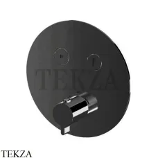 Newform XT Термостат для душа с кнопки Select на 2 потока 70402E.M0.077, Carbon satin