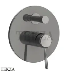 Gessi Goccia Смеситель для душа, 2 потока, внешняя часть 44678-124, Black Metal Gessi Goccia Смеситель для душа, 2 потока, внешняя часть 44678-124, Black Metal