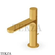 Zucchetti Todd Смеситель для раковины 150, с донным клапаном ZTD699.C41, brushed gold