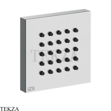 Gessi Rettangolo shower BODY JETS Боковая форсунка 32973-031, Хром глянец