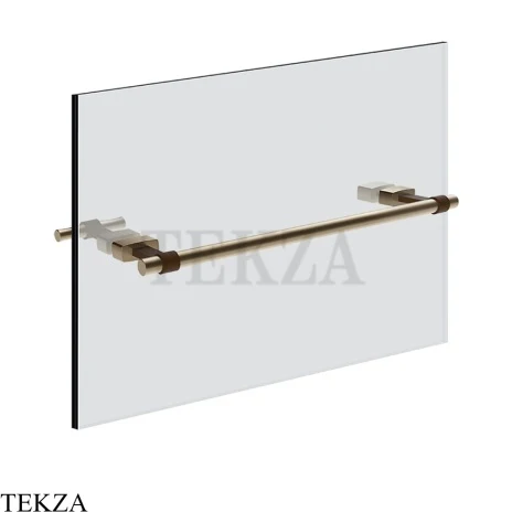Gessi Jacqueline Полотенцедержатель для крепления на стекло, 30 см 77511-149, нерж. сталь Brush / никель Brushed