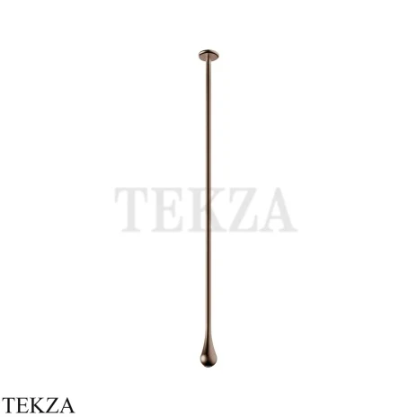 Gessi Goccia Излив для раковины потолочный под размер 33799-708, Copper Br. PVD