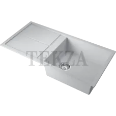 Omoikiri Sumi 100A Кухонная мойка Artceramic прямоугольная с крылом 4997108 белый