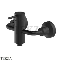 Newform XT Смеситель для душа настенный, без гарнитура 4255.01.093, черный матовый